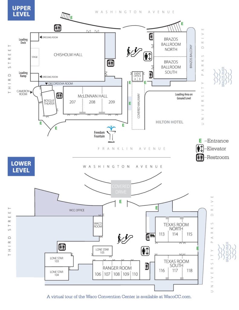 Floor Plans Waco Convention Center Floor Plans